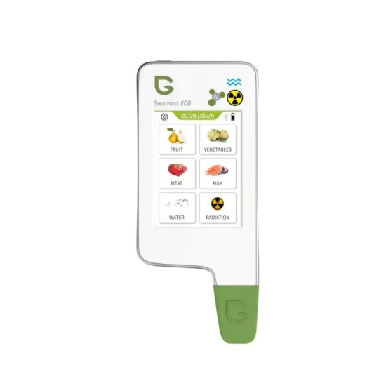Tester Greentest ECO 6 Nitrati - Fructe, Legume, Carne, Peste, Calitate Apa, Detector Radiatii Geiger